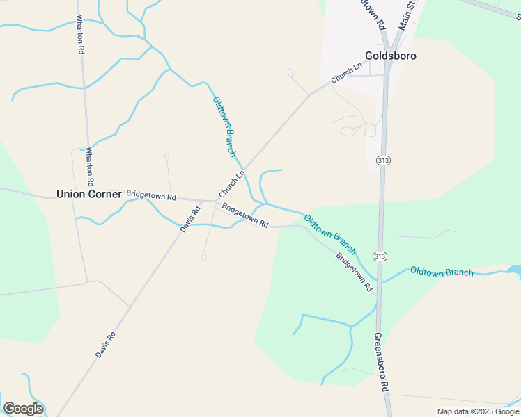 map of restaurants, bars, coffee shops, grocery stores, and more near Bridgetown Road in Goldsboro