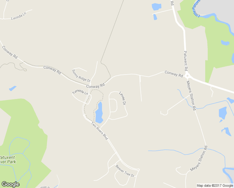 map of restaurants, bars, coffee shops, grocery stores, and more near 2935 Levee Drive in Odenton