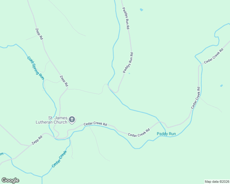 map of restaurants, bars, coffee shops, grocery stores, and more near 1605 Paddys Run Road in Star Tannery