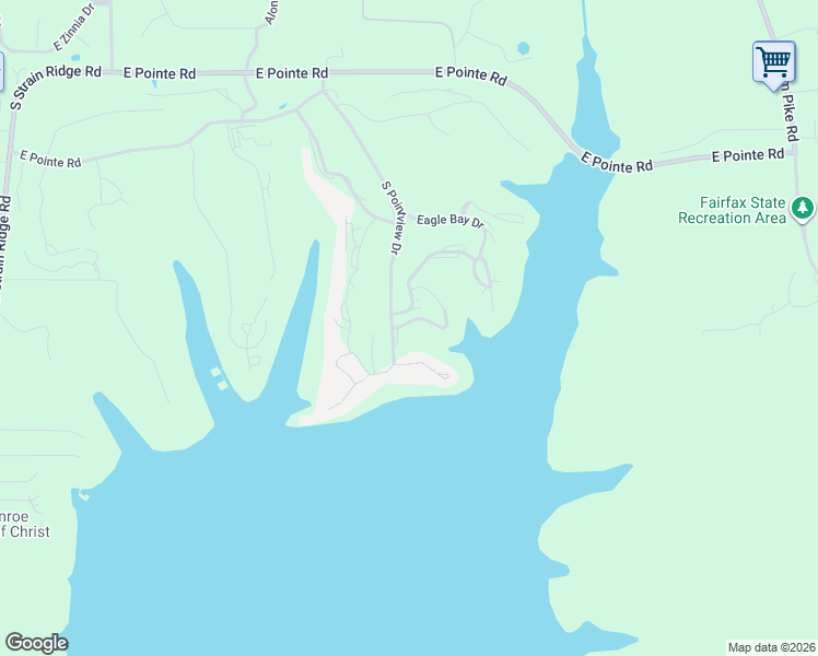 map of restaurants, bars, coffee shops, grocery stores, and more near 1908 East Bay Pointe Drive in Bloomington