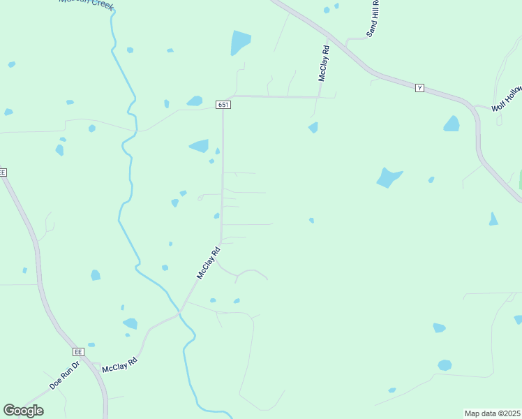 map of restaurants, bars, coffee shops, grocery stores, and more near 157 McClay Road in Winfield