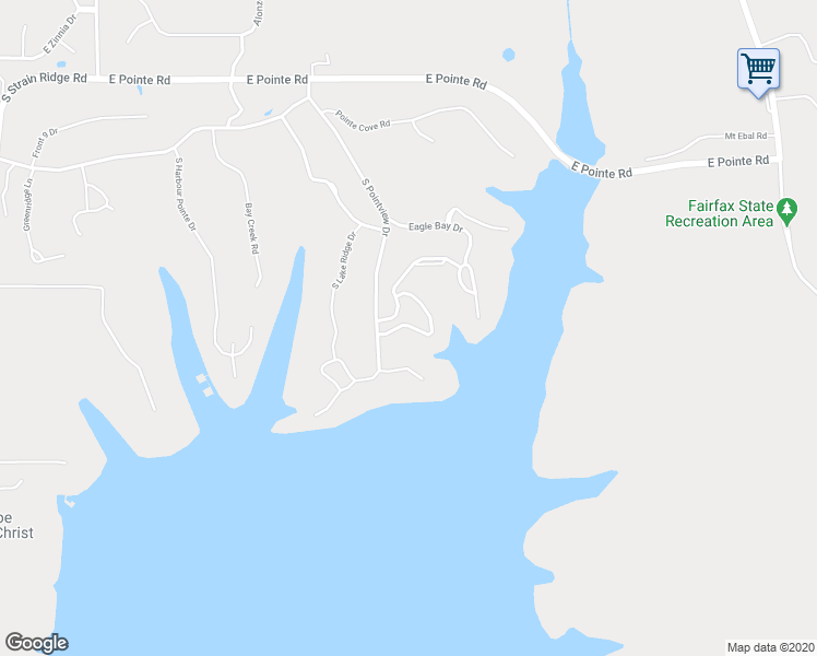 map of restaurants, bars, coffee shops, grocery stores, and more near 1936 East Bay Pointe Drive in Bloomington