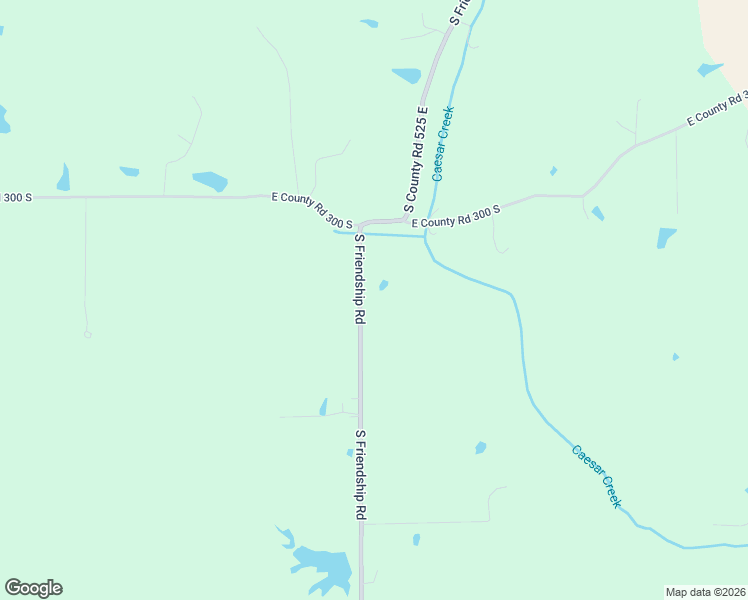 map of restaurants, bars, coffee shops, grocery stores, and more near 3227 South Friendship Road in Versailles