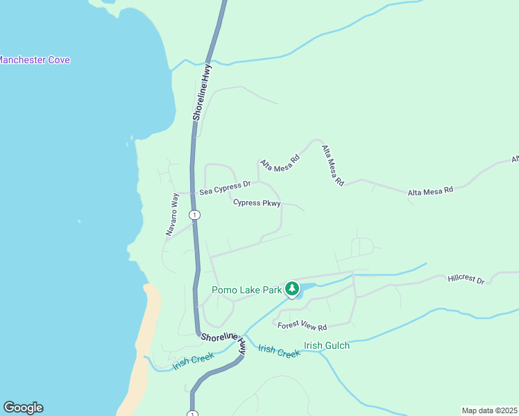 map of restaurants, bars, coffee shops, grocery stores, and more near 43661 Cypress Parkway in Manchester