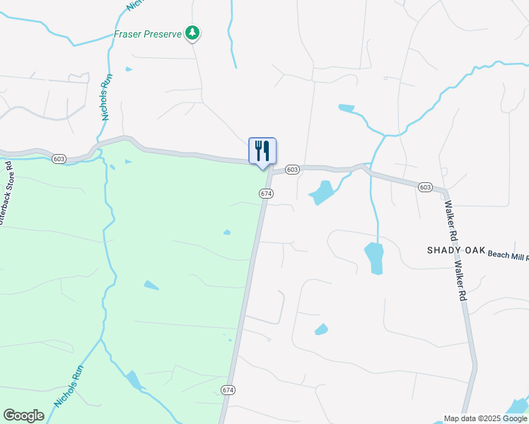 map of restaurants, bars, coffee shops, grocery stores, and more near 339 State Route 674 in Great Falls