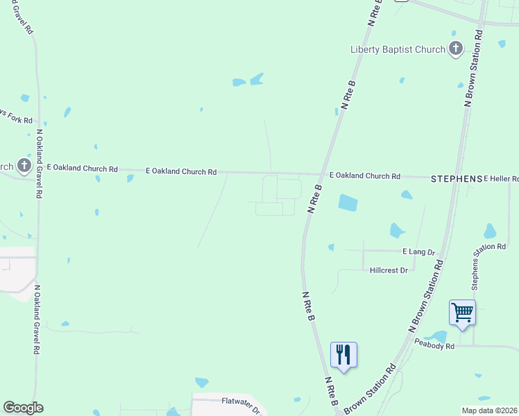 map of restaurants, bars, coffee shops, grocery stores, and more near Vincent Square in Columbia