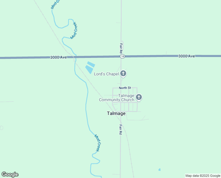 map of restaurants, bars, coffee shops, grocery stores, and more near 2980-BLK Walnut Street in Talmage