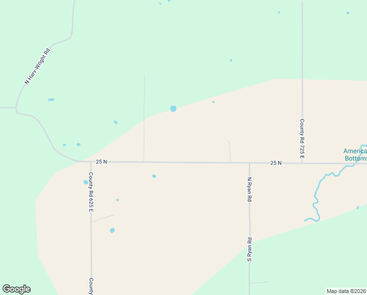 map of restaurants, bars, coffee shops, grocery stores, and more near 6749 East American Bottoms Road in Bloomfield