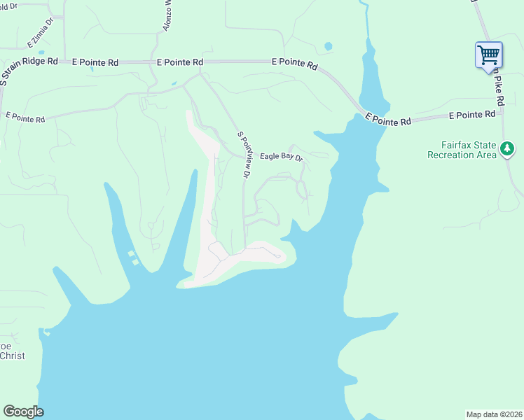 map of restaurants, bars, coffee shops, grocery stores, and more near 9732 South Bay Pointe Drive in Bloomington