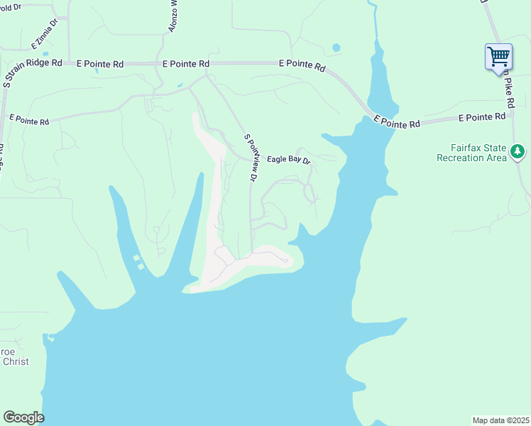 map of restaurants, bars, coffee shops, grocery stores, and more near 9732 South Bay Pointe Drive in Bloomington