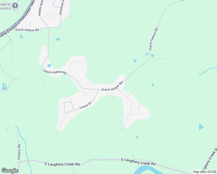 map of restaurants, bars, coffee shops, grocery stores, and more near 5260 Dutch Hollow Road in Aurora