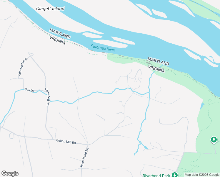 map of restaurants, bars, coffee shops, grocery stores, and more near 9106 Potomac Ridge Road in Great Falls