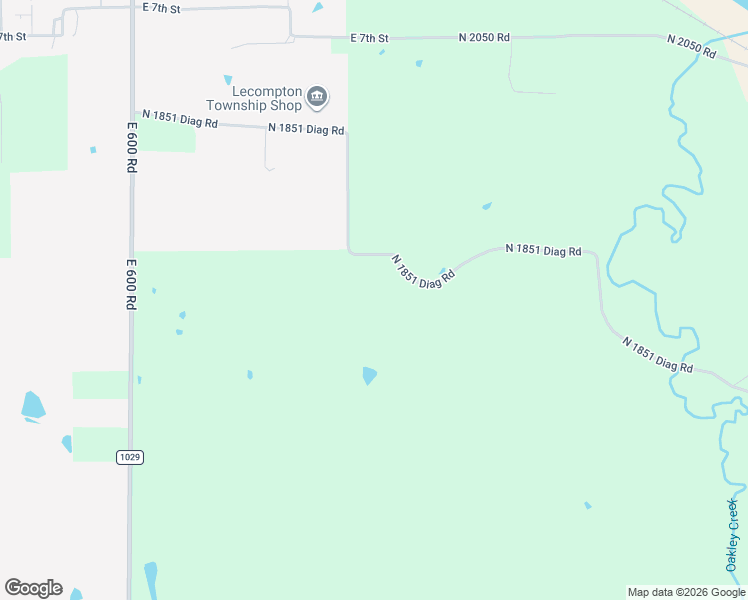 map of restaurants, bars, coffee shops, grocery stores, and more near 663 North 1851 Diagonald Road in Lecompton