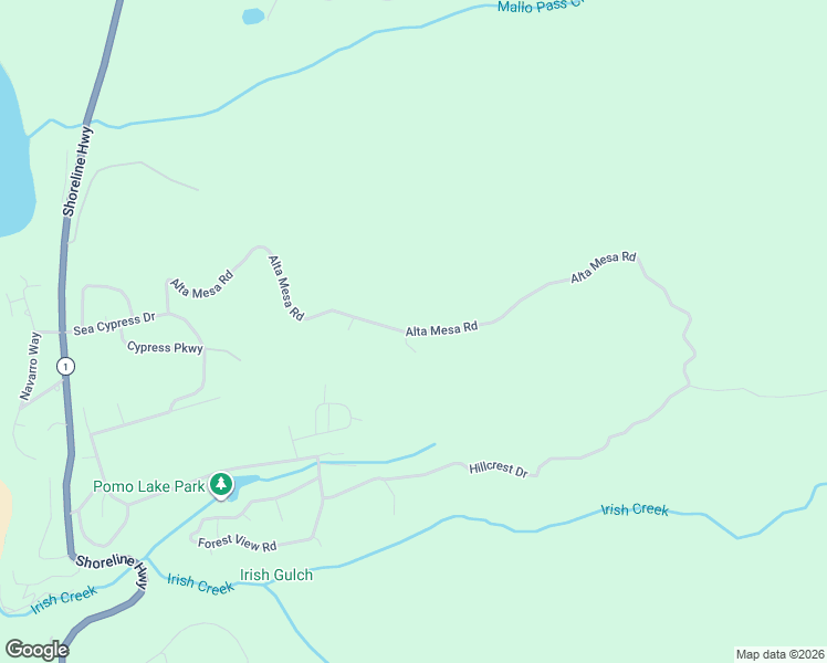 map of restaurants, bars, coffee shops, grocery stores, and more near 43000-43602 Alta Mesa Road in Manchester