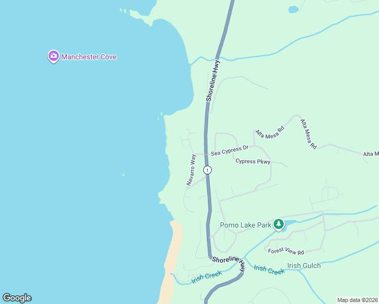 map of restaurants, bars, coffee shops, grocery stores, and more near 14790 Navarro Way in Manchester