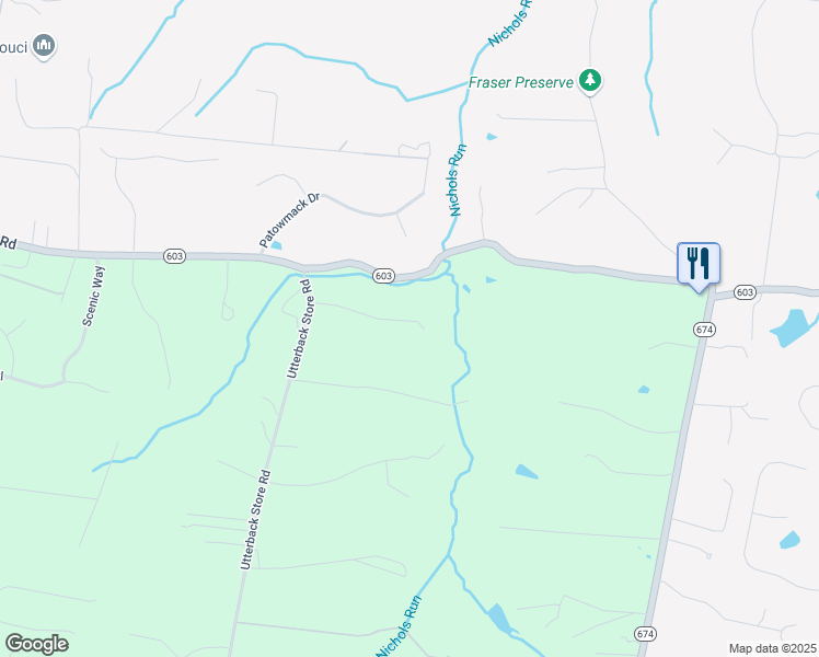 map of restaurants, bars, coffee shops, grocery stores, and more near 10889 Woodleaf Lane in Great Falls
