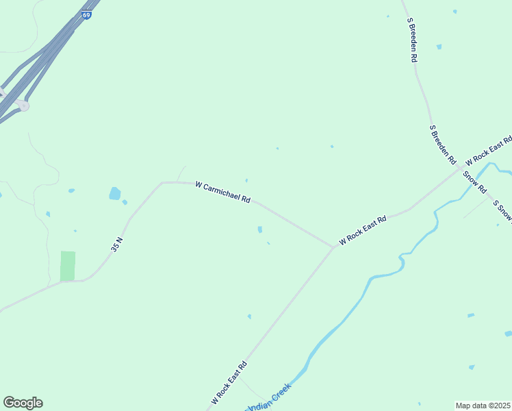 map of restaurants, bars, coffee shops, grocery stores, and more near 9325 West Carmichael Road in Bloomington