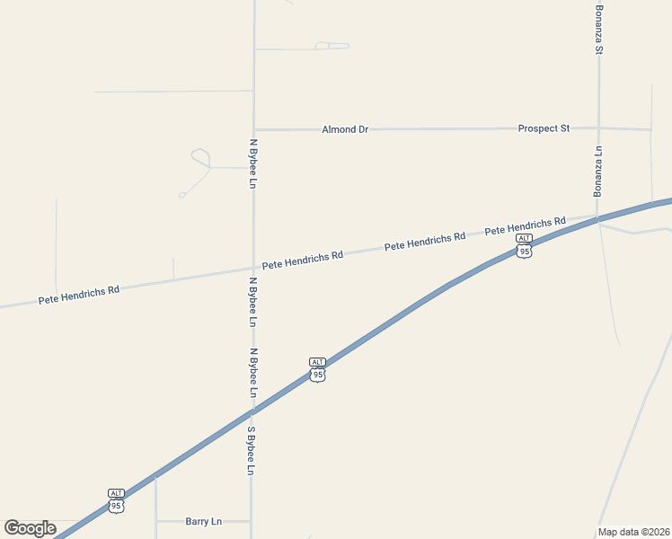 map of restaurants, bars, coffee shops, grocery stores, and more near 603 Pete Hendrichs Road in Yerington