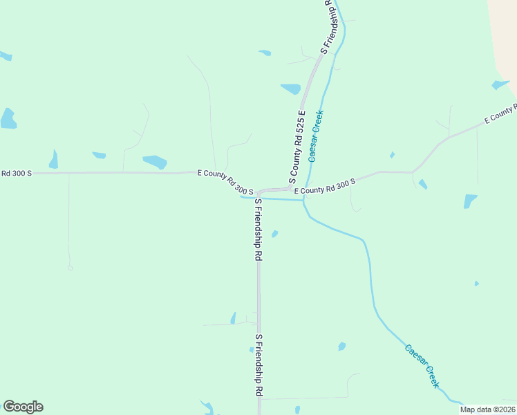 map of restaurants, bars, coffee shops, grocery stores, and more near 3227 South Friendship Road in Versailles