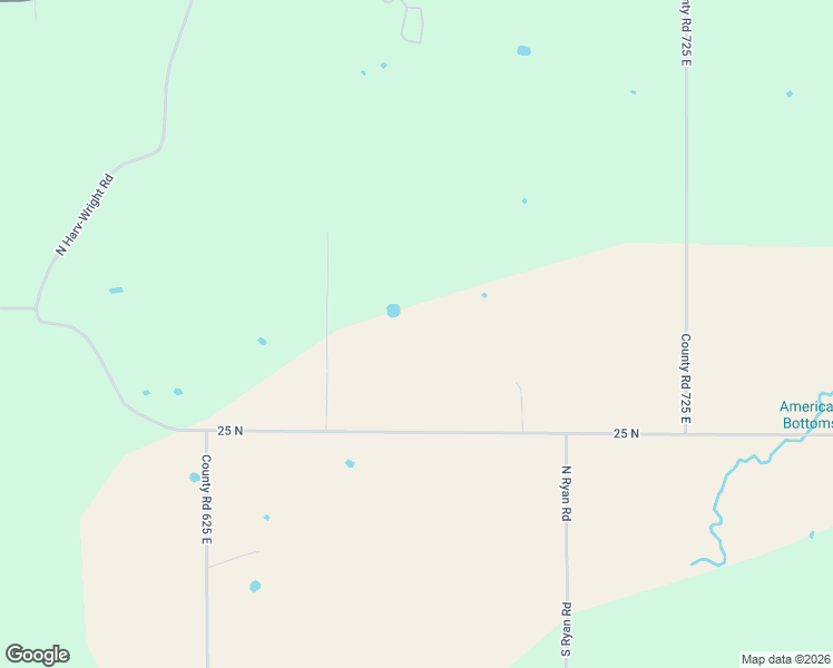 map of restaurants, bars, coffee shops, grocery stores, and more near 6749 East American Bottoms Road in Bloomfield