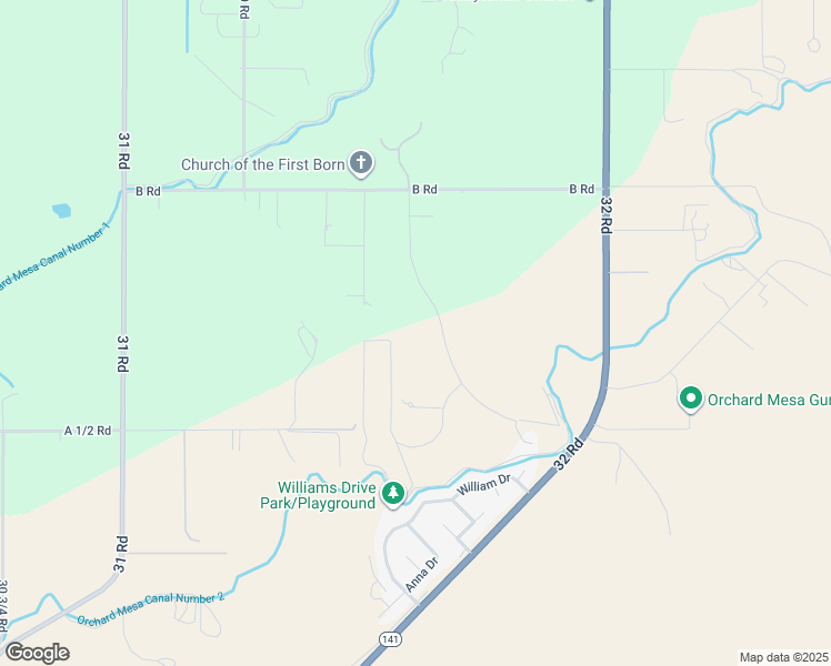 map of restaurants, bars, coffee shops, grocery stores, and more near 180-184 T Z Trail in Grand Junction