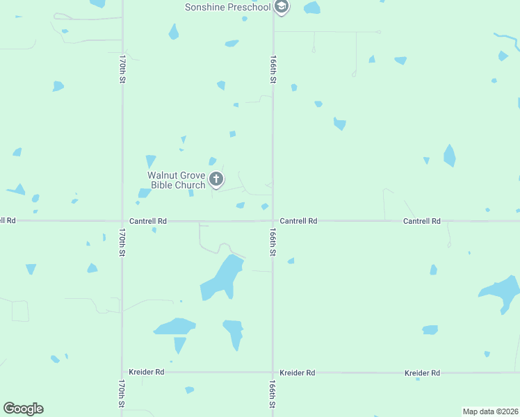 map of restaurants, bars, coffee shops, grocery stores, and more near 16666 Cantrell Road in Bonner Springs