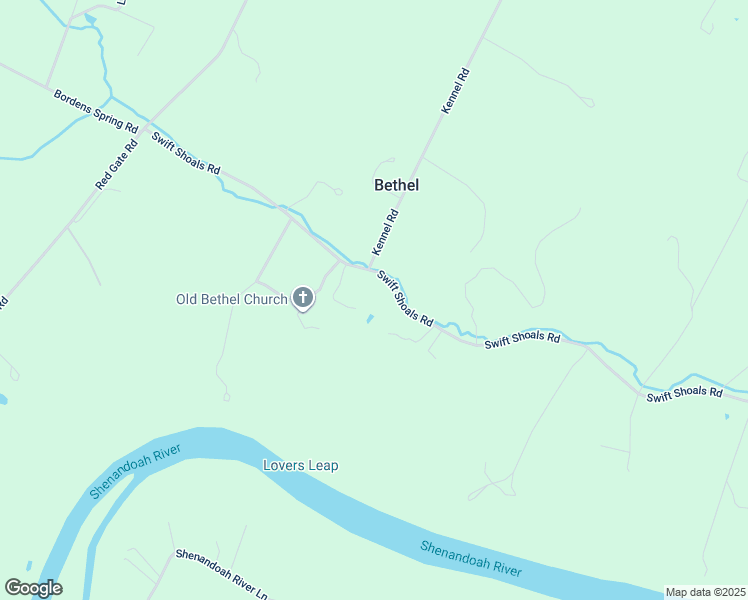 map of restaurants, bars, coffee shops, grocery stores, and more near 129 Gillions Lane in Bluemont