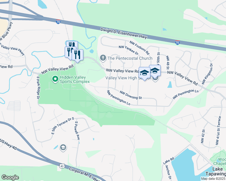 5400 Northwest Downing Street, Blue Springs MO Walk Score