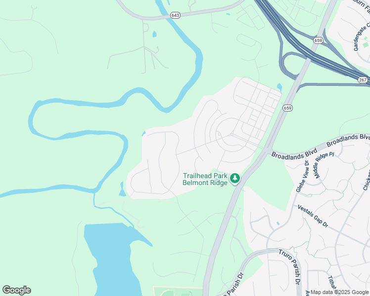 map of restaurants, bars, coffee shops, grocery stores, and more near 42434 Julia Street in Ashburn