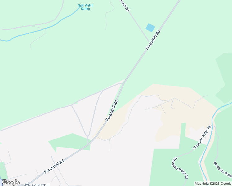 map of restaurants, bars, coffee shops, grocery stores, and more near 25681 Foresthill Road in Foresthill