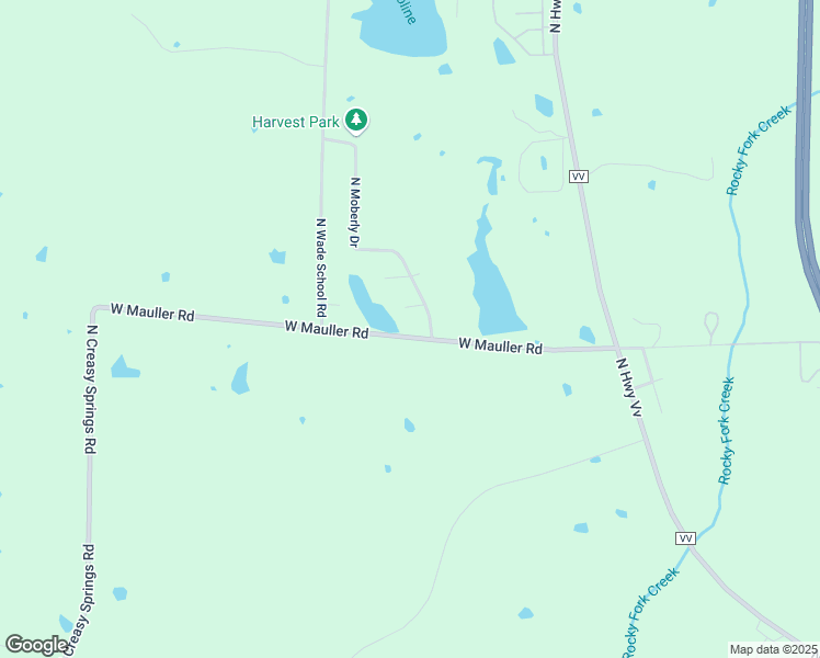map of restaurants, bars, coffee shops, grocery stores, and more near 1705 North Moberly Drive in Columbia