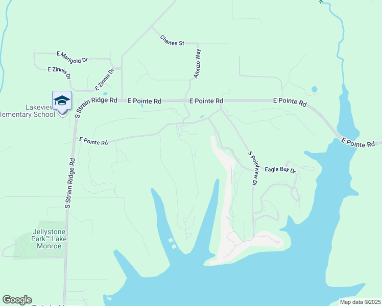 map of restaurants, bars, coffee shops, grocery stores, and more near 9263 South Pointe Retreat Drive in Bloomington