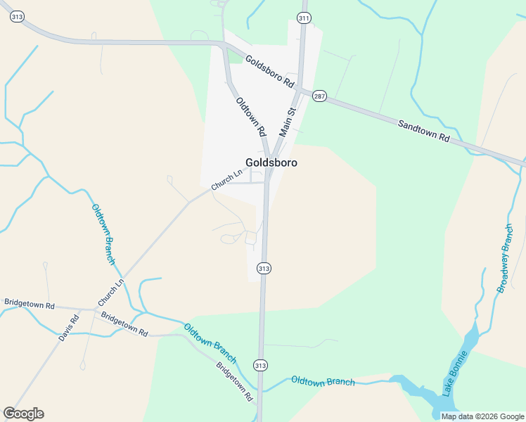 map of restaurants, bars, coffee shops, grocery stores, and more near 229 Greensboro Goldsboro Road in Goldsboro