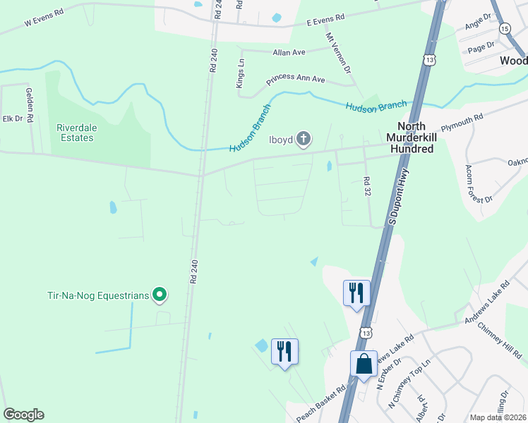 map of restaurants, bars, coffee shops, grocery stores, and more near 202 Turtle Dove Lane in Felton