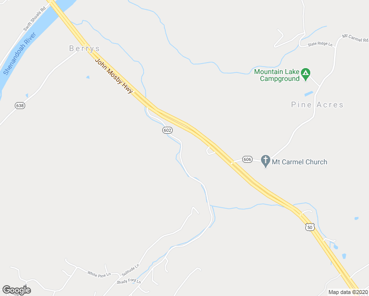 map of restaurants, bars, coffee shops, grocery stores, and more near 303 Wildcat Hollow Road in Boyce