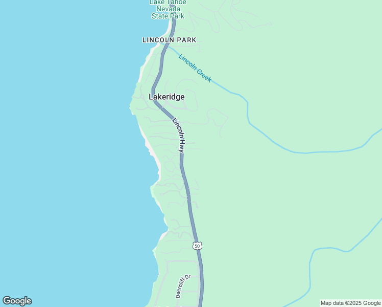 map of restaurants, bars, coffee shops, grocery stores, and more near 1193 U.S. 50 in Glenbrook