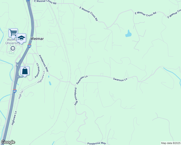 map of restaurants, bars, coffee shops, grocery stores, and more near 755 Swanson Lane in Colfax