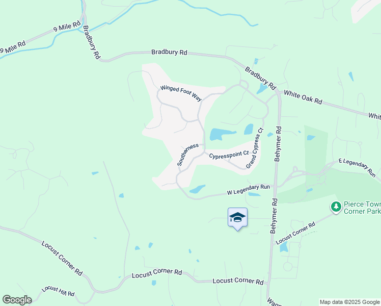 map of restaurants, bars, coffee shops, grocery stores, and more near 3474 West Legendary Run in Cincinnati