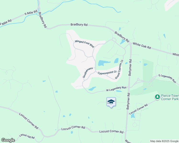 map of restaurants, bars, coffee shops, grocery stores, and more near 3474 West Legendary Run in Cincinnati