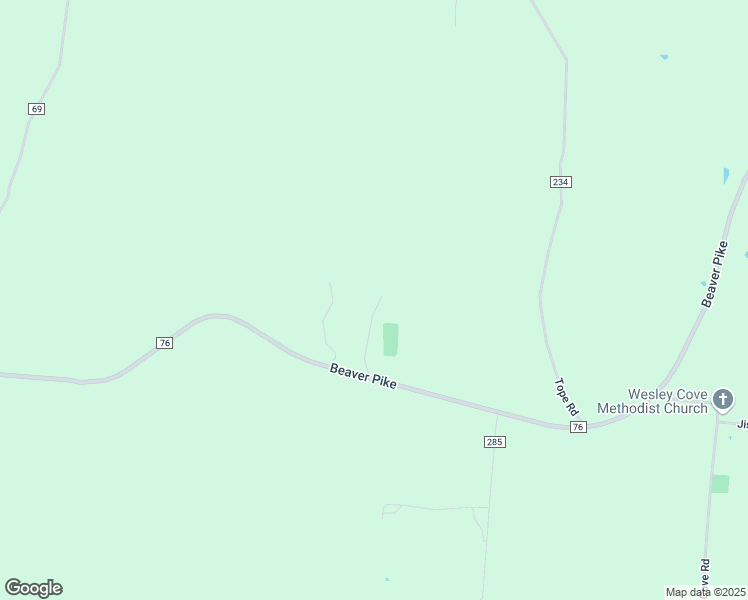 map of restaurants, bars, coffee shops, grocery stores, and more near 9243 Mountain Ridge Cem Road in Jackson