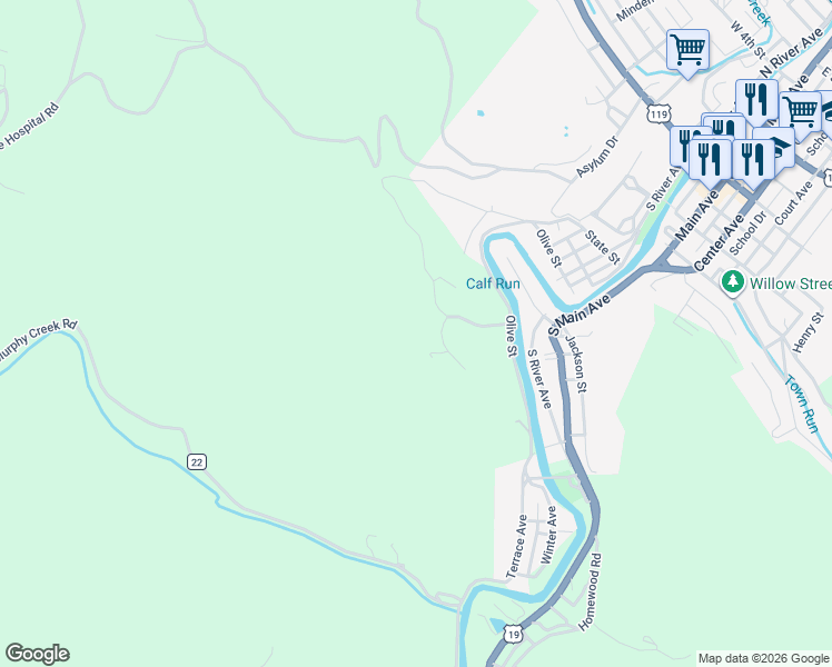 map of restaurants, bars, coffee shops, grocery stores, and more near 50 Apple Drive in Weston