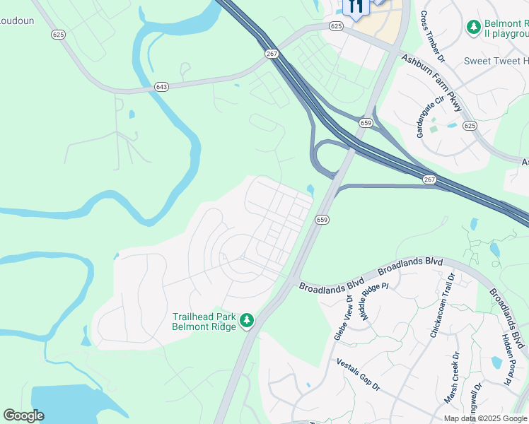 map of restaurants, bars, coffee shops, grocery stores, and more near 20903 Ashburn Heights Drive in Ashburn