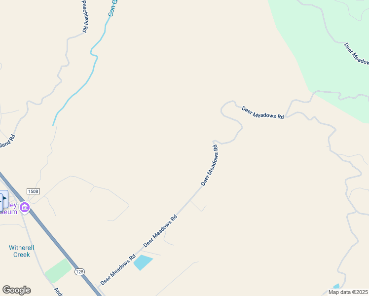 map of restaurants, bars, coffee shops, grocery stores, and more near 17440 Deer Meadows Road in Boonville