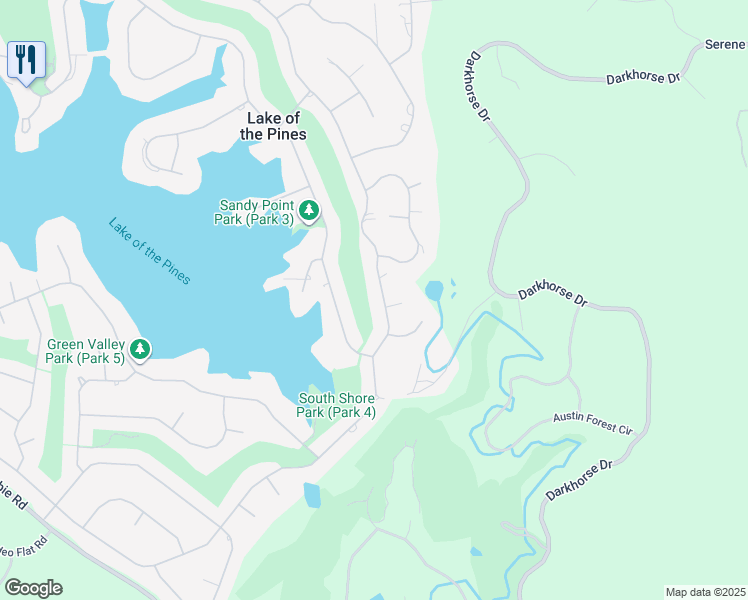 map of restaurants, bars, coffee shops, grocery stores, and more near 12727 Torrey Pines Drive in Auburn
