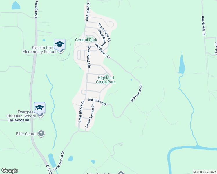 map of restaurants, bars, coffee shops, grocery stores, and more near 20994 Highland Creek Drive in Leesburg