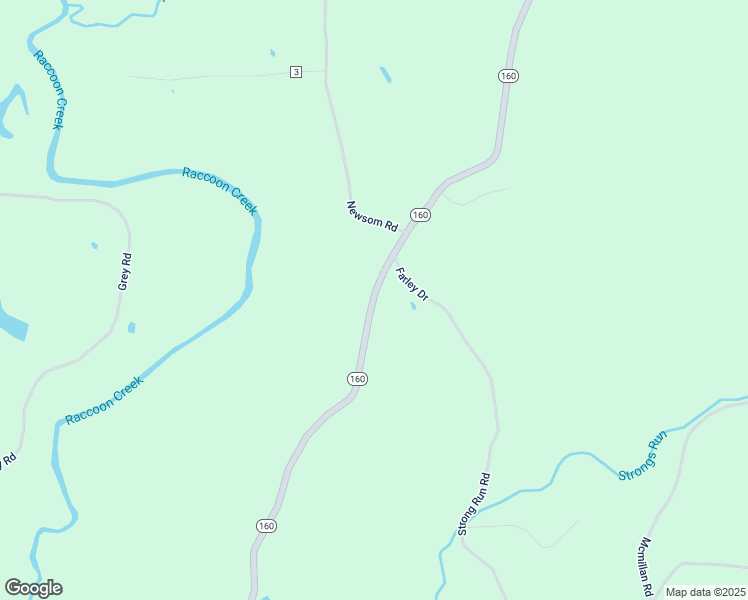 map of restaurants, bars, coffee shops, grocery stores, and more near 46556 Ohio 160 in Vinton