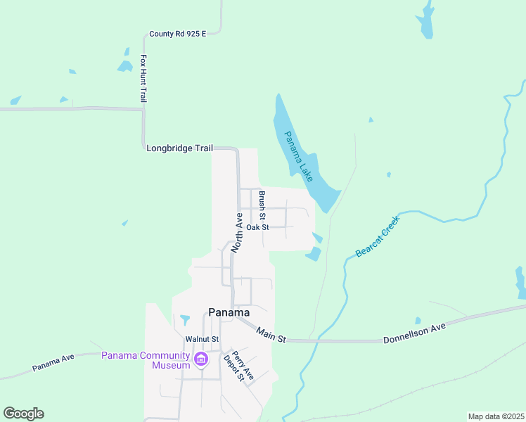 map of restaurants, bars, coffee shops, grocery stores, and more near 222 Brush Street in Walshville