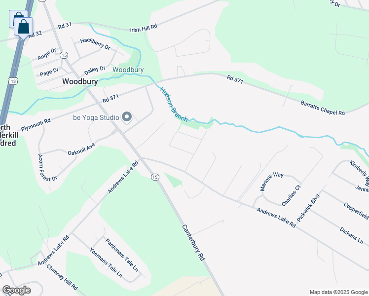map of restaurants, bars, coffee shops, grocery stores, and more near 48 Vineyard Lane in Felton