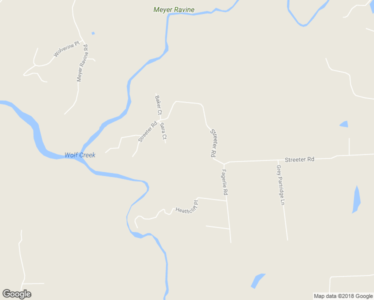 map of restaurants, bars, coffee shops, grocery stores, and more near 11444 Streeter Road in Auburn