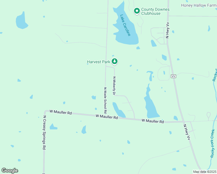 map of restaurants, bars, coffee shops, grocery stores, and more near 7209 North Moberly Drive in Columbia